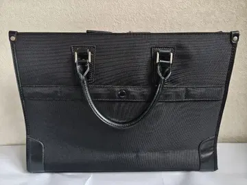 블랙 나일론 비즈니스 백