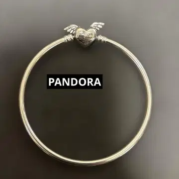 PANDORA 판도라 하트 참 뱅글 21 (손목 19cm)