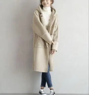 미사용 La-gamme 보아 스위칭 코트