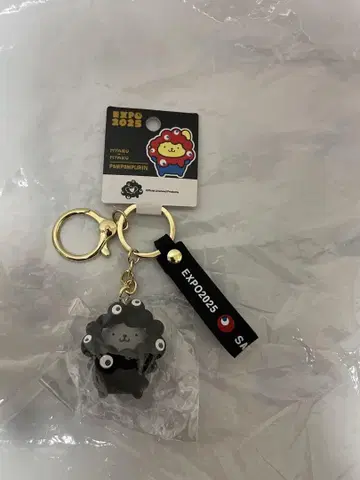 폼폼푸딩 EXPO 만박 산리오 블랙 미야쿠미야쿠 변신 키링
