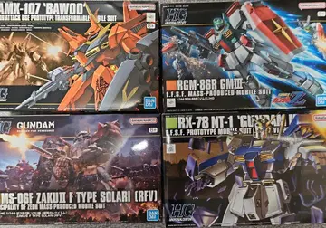 HG 건담 프라모델 묶음 판매