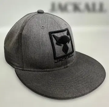JACKALL 그레이 스냅백 캡