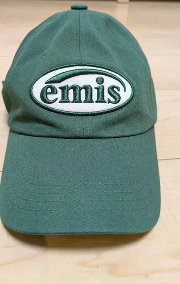emis 로고 야구 모자 그린 정품