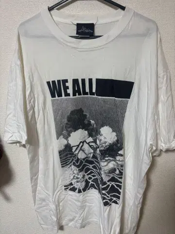 ALLAROUND WE ALL 그래픽 T셔츠 XXXL 사이즈