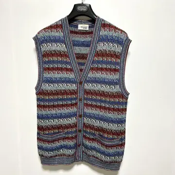 미사용품 새상품급 이탈리아제 MISSONI 남성용 니트 베스트