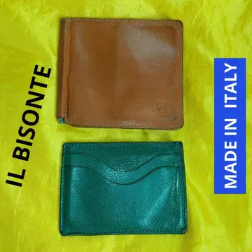 IL BISONTE 일비종떼 머니클립 카드 케이스 2세트