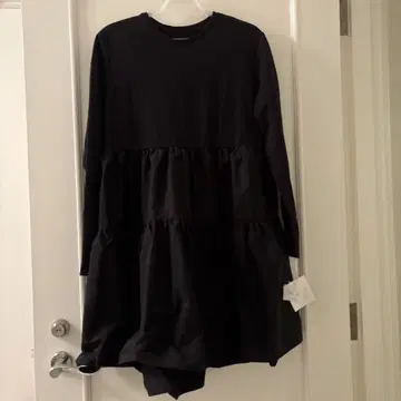 [새상품] HONEY MI HONEY 롱 T셔츠 튜닉 ( black )