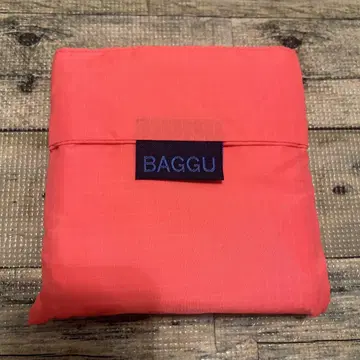 미사용 BAGGU standard 워터멜론 핑 에코백