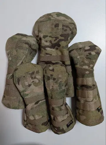 새상품급 CORDURA 코듀라 골프헤드커버 세트 색상: 멀티캠