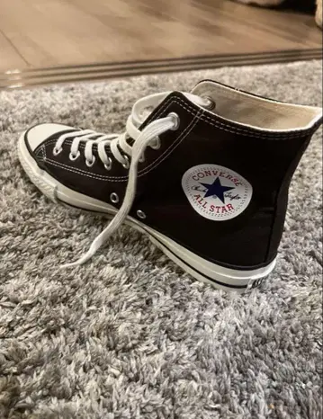 CONVERSE 캔버스 올스타 J HI 다크 브라운