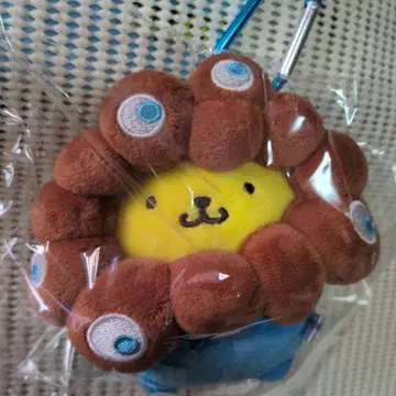 간사이 만박 미야쿠미야쿠 변신 봉제 인형 폼폼푸딩 카라비너 포함