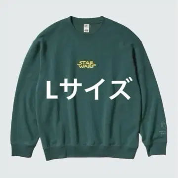 UNIQLO 스타 워즈 요다 그린 맨투맨