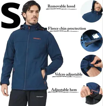 남성용 자켓 윈드 브레이커 방수 발수 탈부착 가능