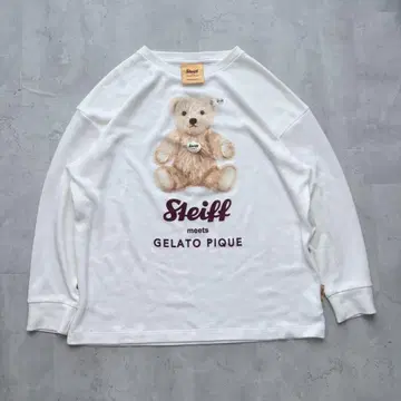 Steiff meets GELATO PIQUE 룸웨어 상의만