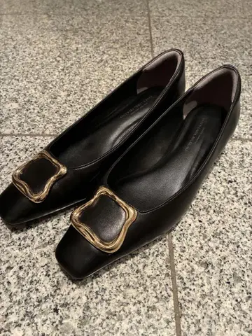 그린 라벨 릴랙싱 블랙 펌프스 23.5cm