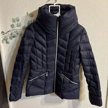 MICHAEL KORS 네이비 다운 자켓 패커블 S 사이즈