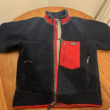 Patagonia 레트로X S 사이즈 네이비/레드