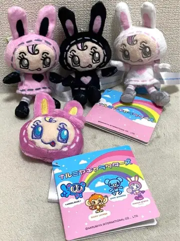 나루미야 캐릭터즈 베리에짱 마스코트 세트 메조 피아노