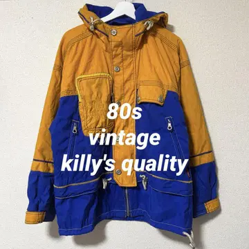 80s 빈티지 스키 아웃도어 마운틴 후드티 자켓