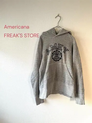 Americana FREAK'S STORE 별주 후드티 그레이