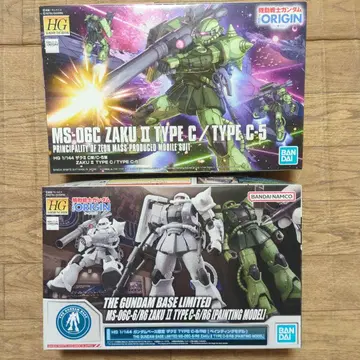 HG 자쿠 II TYPE C-6/R6 자쿠 II C형/C-5형 2세트