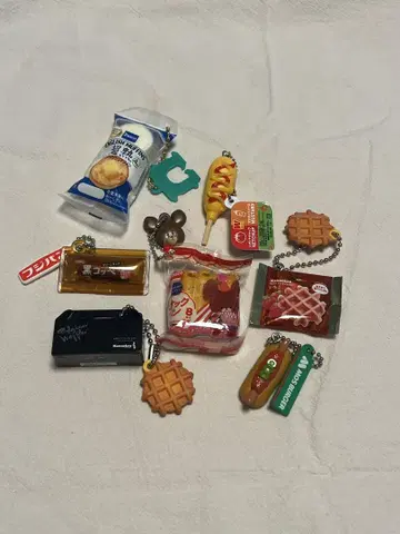 미니어처 푸드 캡슐 토이 세트