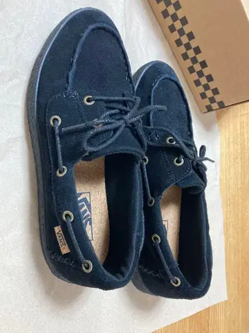 VANS KOOKA 쿠카 BLACK/BLACK 로퍼 스웨이드