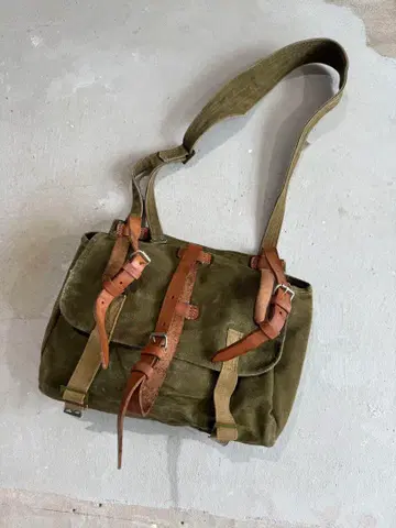 [레어] 1970s~80s 루마니아군 브레드 백