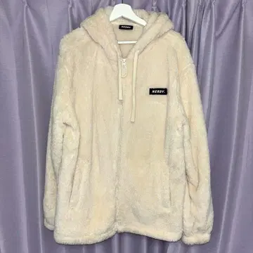 NERDY Fluffy Fleece Hooded Jacket