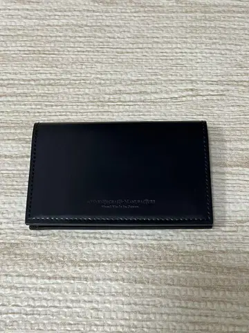THE WARMTHCRAFTS MANUFACTURE 명함지갑 블랙