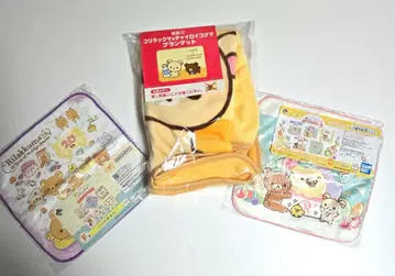 리락쿠마 코리락쿠마 차이로이코구마 담요 핸드 타월
