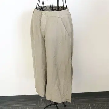 유나이티드 애로우즈 그린 라벨 릴랙싱 와이드 팬츠 M 베이지