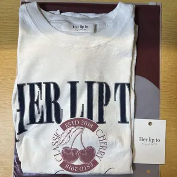 herlipto 클래식 체리 티 화이트