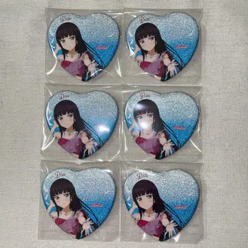 러브 라이브 선샤인 Aqours 바다의 반짝임 캔뱃지 쿠로사와 다이아