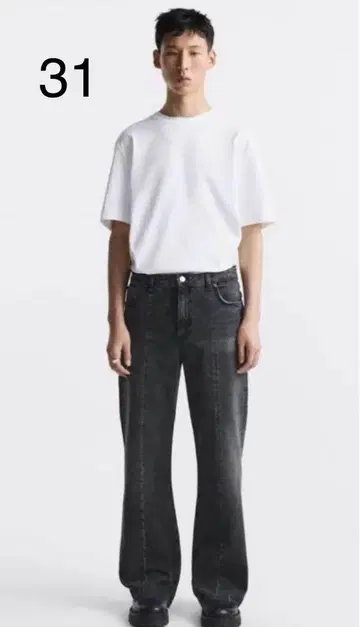 ZARA 자라 FLARED FIT 데님 팬츠 31