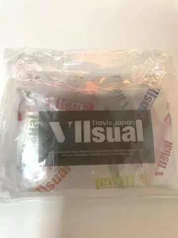 TravisJapan 비주얼 파우치 카라비너 새상품 트라자 2종 세트