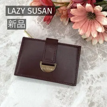 새상품 LAZY SUSAN 레이지 수잔 소가죽 카드 케이스