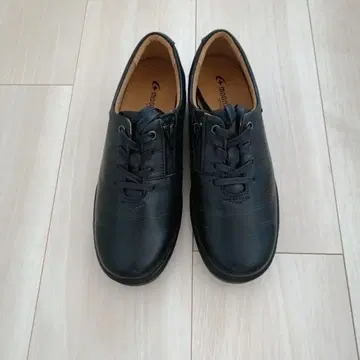 [ 새상품 ] [ 문스타 ] 블랙 스트링 슈즈 지퍼 포함