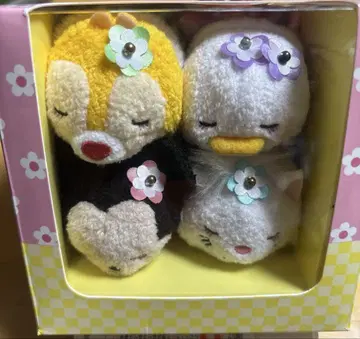 츠무츠무 교토 한정 세트 디즈니 캐릭터 봉제 인형