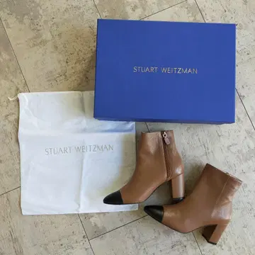 스튜어트 와이츠먼 부츠 바이컬러 사이즈 37하프 약 24.5cm