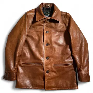 schott Leather Car coat 533us 7420
