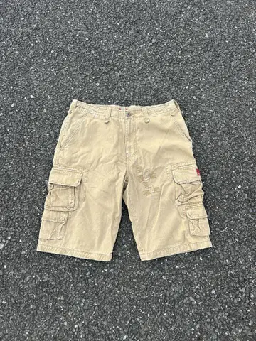TOMMY HILFIGER 베이지 카고 하프 팬츠 리메이크