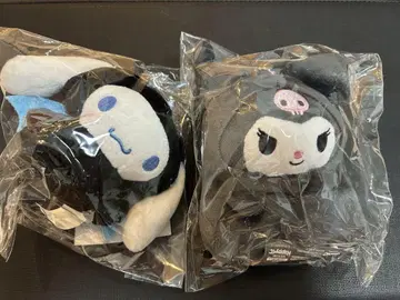 산리오 해피 복권 할로윈 봉제 인형 참 시나모롤 쿠로미
