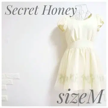 미사용 새상품 SecretHoney 팅커벨 튤 원피스 M