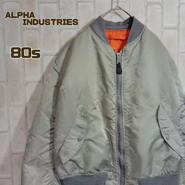 알파인더스트리 80s MA-1 플라이트 자켓 그레이