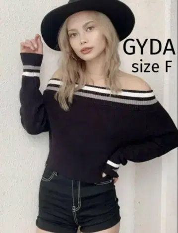 GYDA 오프숄더 니트 사이즈 F