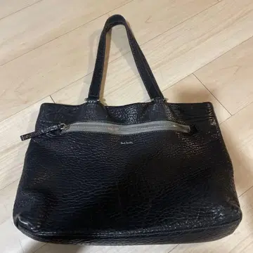 Paul Smith 블랙 가죽 토트백