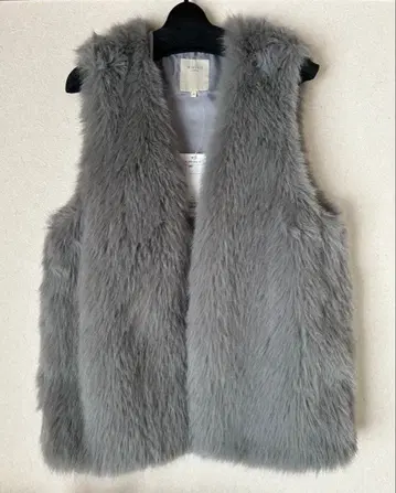 B:MING by BEAMS 페이크 퍼 베스트 M