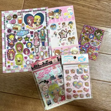 헤이세이 레트로 여아 씰 세트