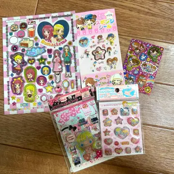 헤이세이 레트로 여아 씰 세트